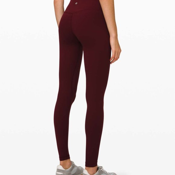 Lululemon Align Pant 28" Garnet Deep Red Burgundy - Picture 2 of 5